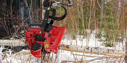 H425X ハーベスタヘッド - プロファイルビュー