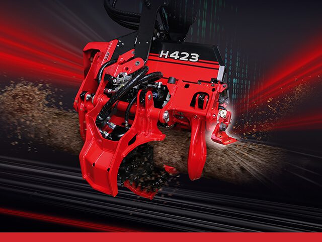 H423 with Intelligent Harvester Head Control